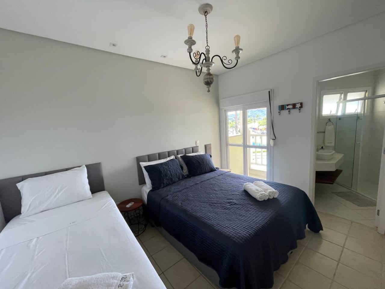 Apartamento Frente Mar Ubatuba Praia Grande Bagian luar foto