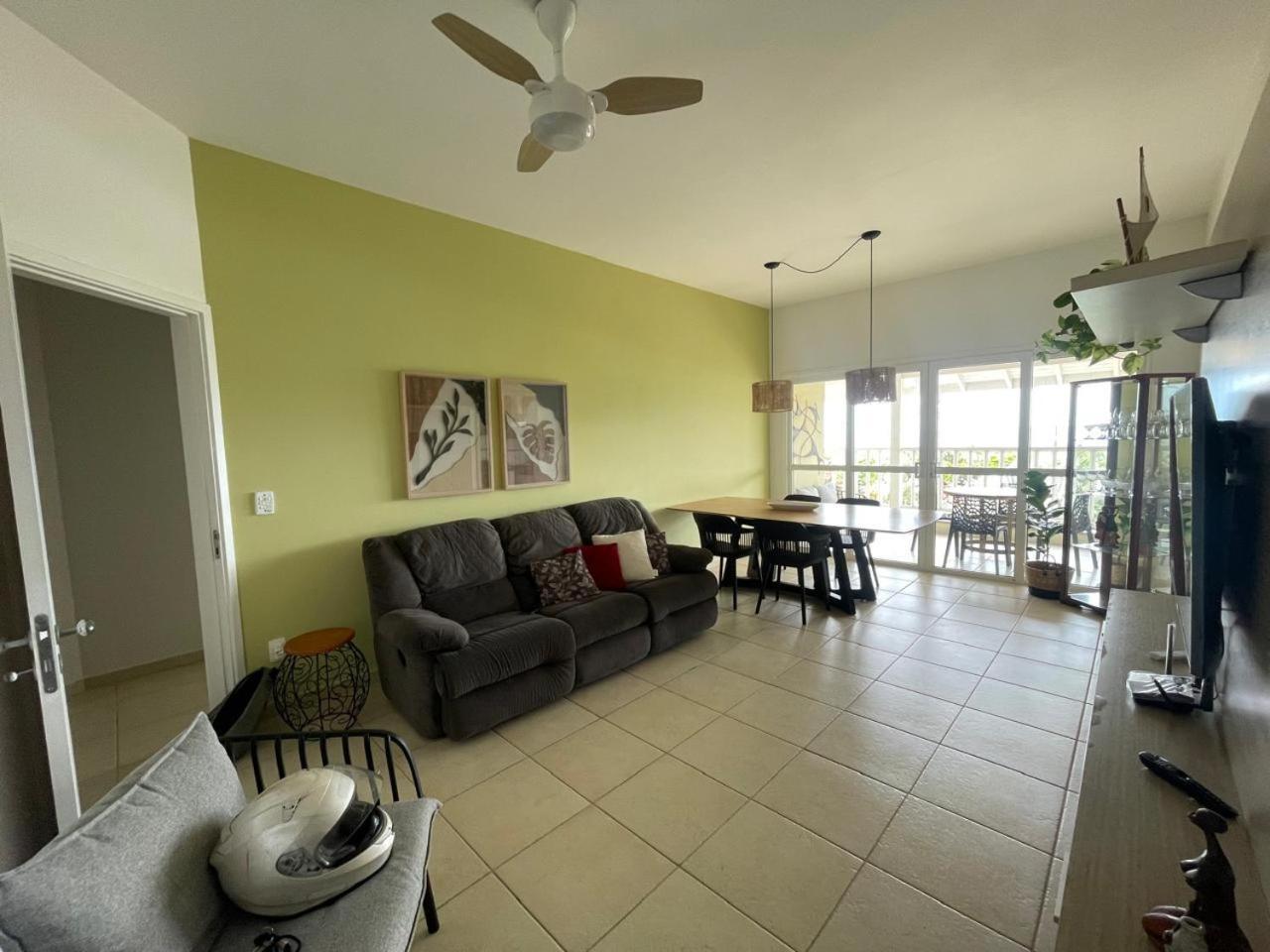Apartamento Frente Mar Ubatuba Praia Grande Bagian luar foto